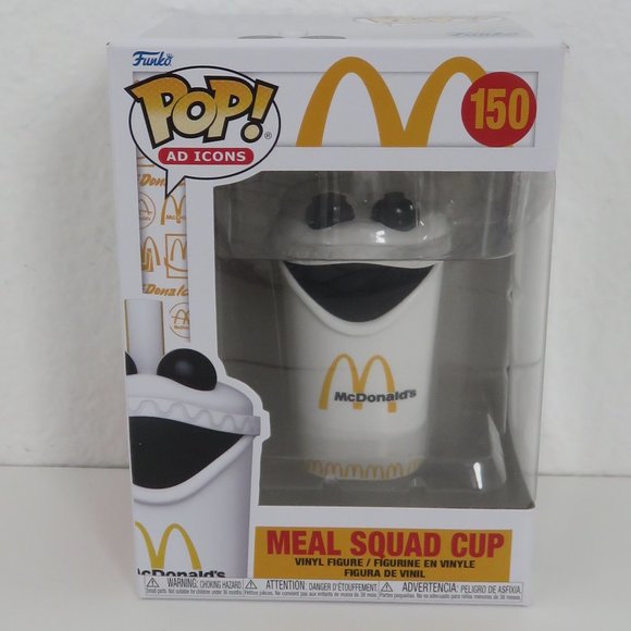 (#I) Funko Pop Ad Icons McDonald's Meal Squad Cup #150 Vinyl Figure - Picture 1 of 3